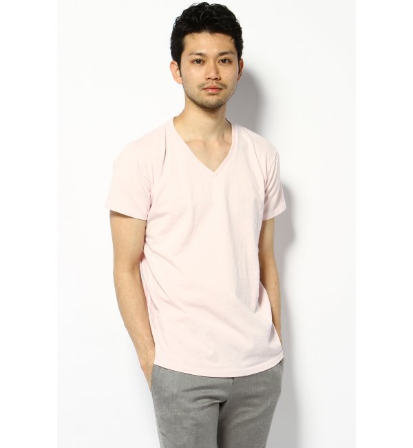 【ジャーナルスタンダード/JOURNAL STANDARD】 VELVA SHEEN×JS / ヴェルヴァシーン: SMU R.D VネックTシャツ [送料無料]