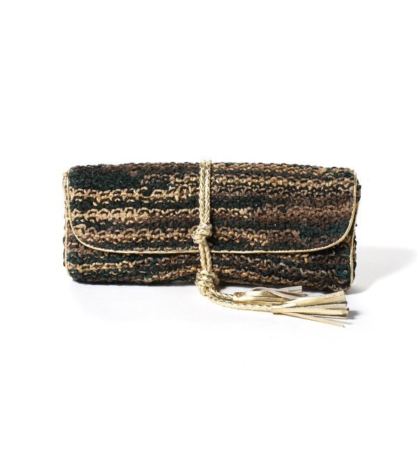 【TRICOURO】 メッシュクラッチBAG