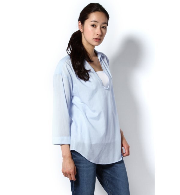 RAYONローン スキッパーシャツ