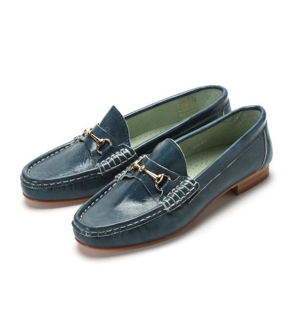 【Manuel Moccasins/マニュエルモカシン】 エナメルビットモカシン