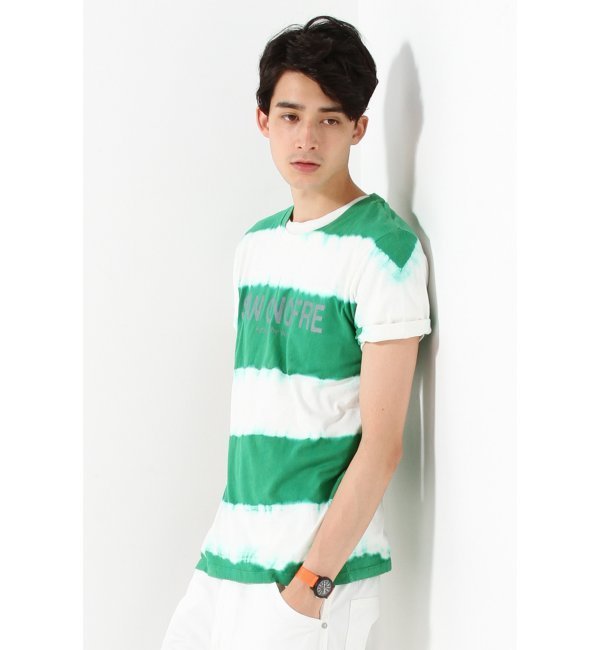 ハンドオーバーダイプリントTシャツ