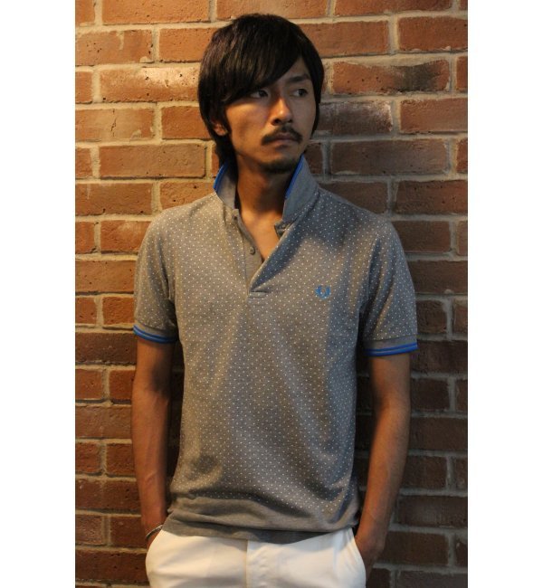 FRED PERRY /フレッドペリー HEM BOUND POLKA POLO