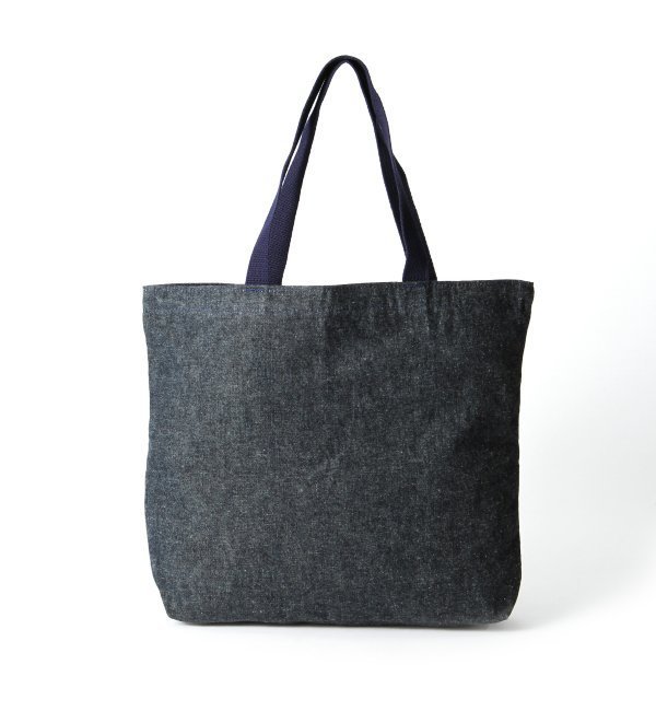 【The Hill-Side/ヒルサイド】 hemp cotton denim tote