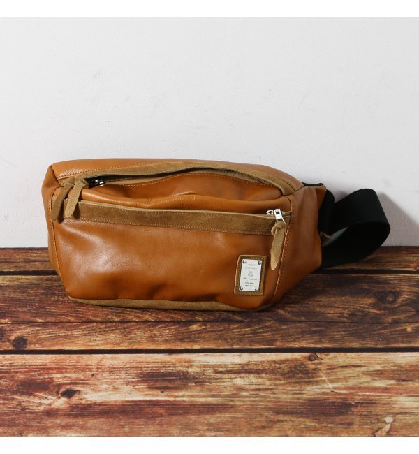 【予約】MSPC×JS Over Waist Leather/マスターピースレザーバッグ