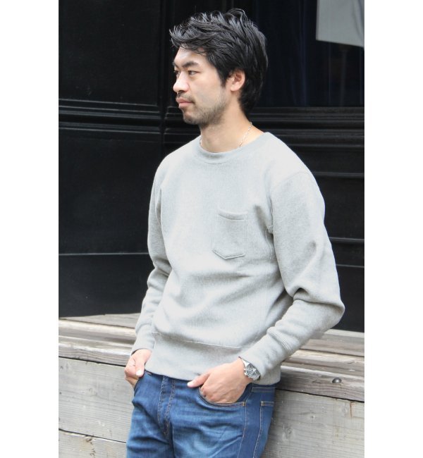 Champion JS別注 REVERSE WEAVE 11.5OZ クルーネックスウェット