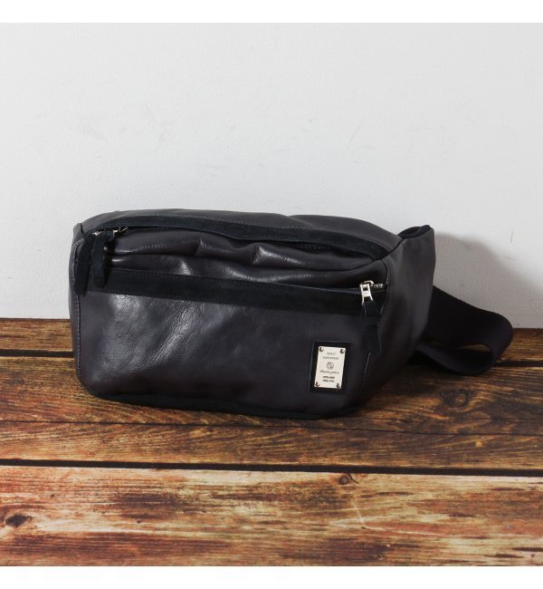 MSPC×JS Over Waist Leather/マスターピースレザーバッグ