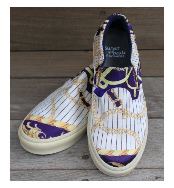 【Suger Freak Footwear】ANTIQUE FREAK スリッポン（WHT）