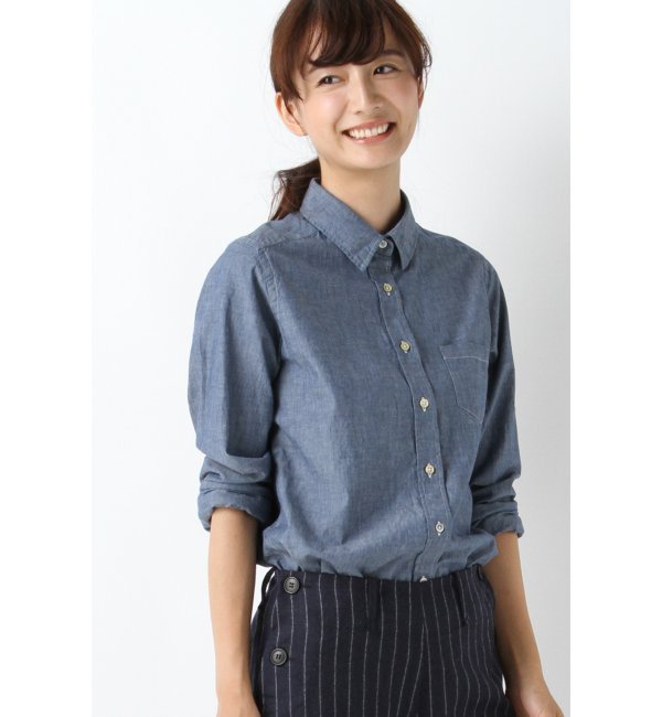 C/シャンブレー レギュラーシャツ
