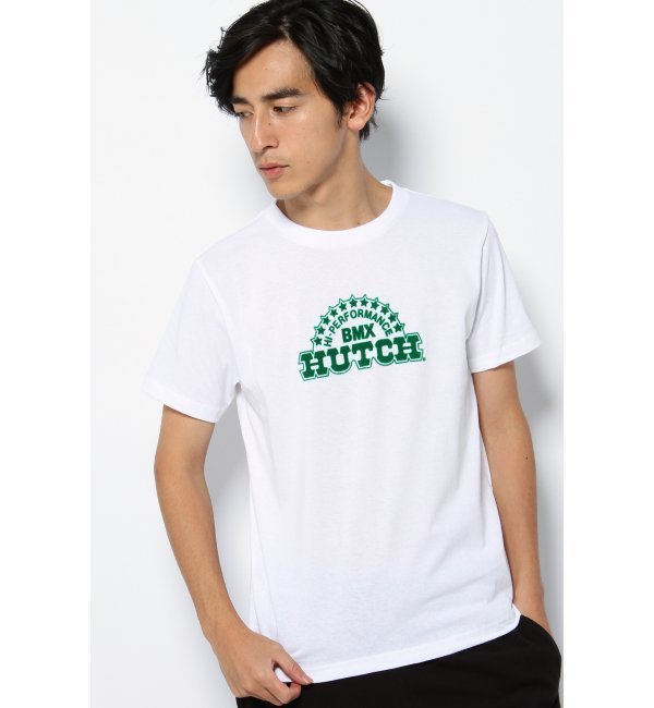 RIDING HIGH×JOURNAL STANDARD / ライディングハイ: HUTCH フロッキーTシャツ