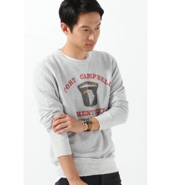 US BLANKS / USブランクス: FORT CAMPBELL C/N Print Sweat / スウェット