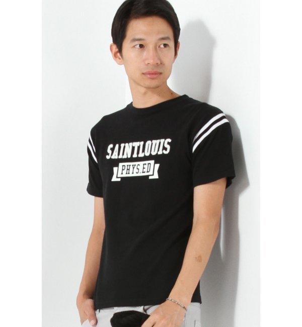 SAINTLOUIS フットボールTシャツ