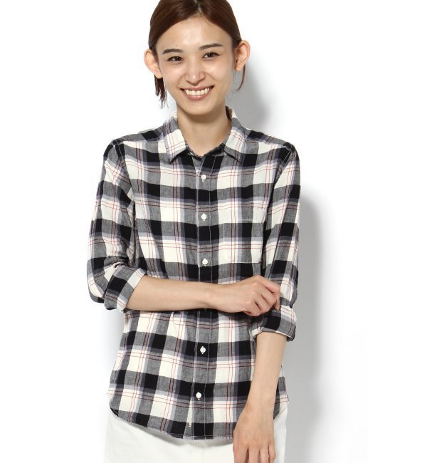 グランジチェックレギュラーシャツ