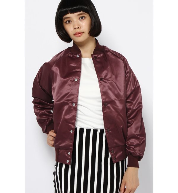 【ASW JACKETS/ASWジャケット】 SATIN AWARD JACKET