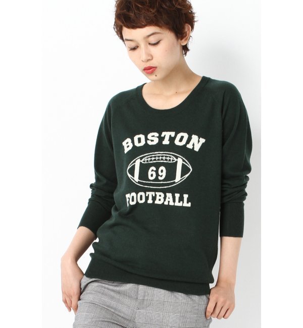 【VENERTA KNITWEAR】 BOSTON FOOTBALL