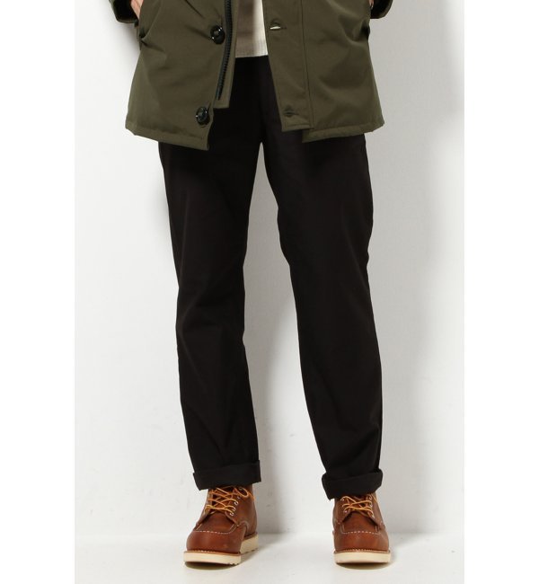 SATEN OIL FINISHED TROUSERS/サテンオイルフィニッシュド トラウザース