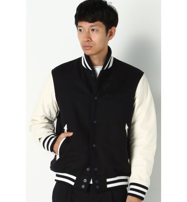 NEWERA×JS Stadium Jacket JSD/別注 ニューエラ スタジャン