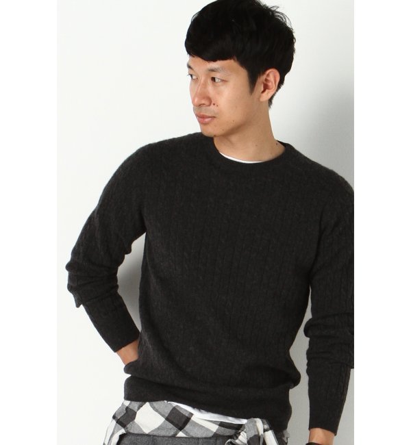 【ジャーナルスタンダード/JOURNAL STANDARD】 TD CASHMERE CABLE/カシミアケーブルニット [送料無料]