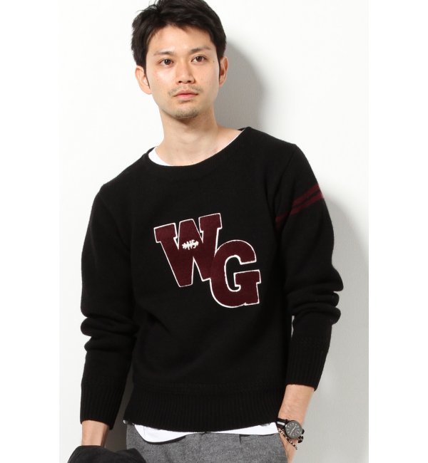 WAIFAIRES GARACIER BOAT NECK KNIT/ボートネック ニット