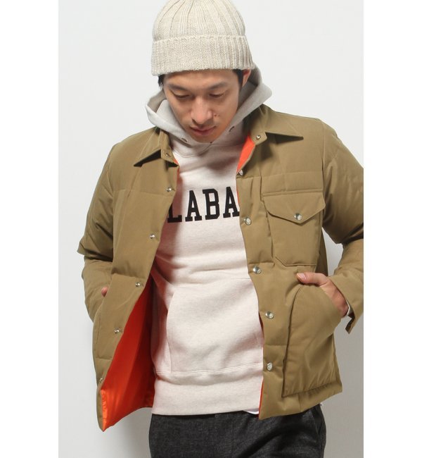 KEAVLAR DOWN SHIRT JACKET/ ケブラーダウンシャツジャケット