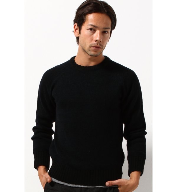 BRITISH WOOL RAGLAN KNIT/ブリティッシュウールラグランニット