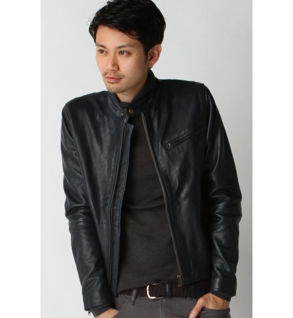 LEVIS MADE&CRAFTED: lether biker jkt / ライダースジャケット