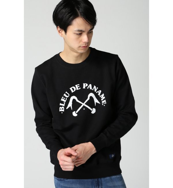 BLEU DE PANAME SWEAT UNI LOGO/ブルーデパナム スウェット