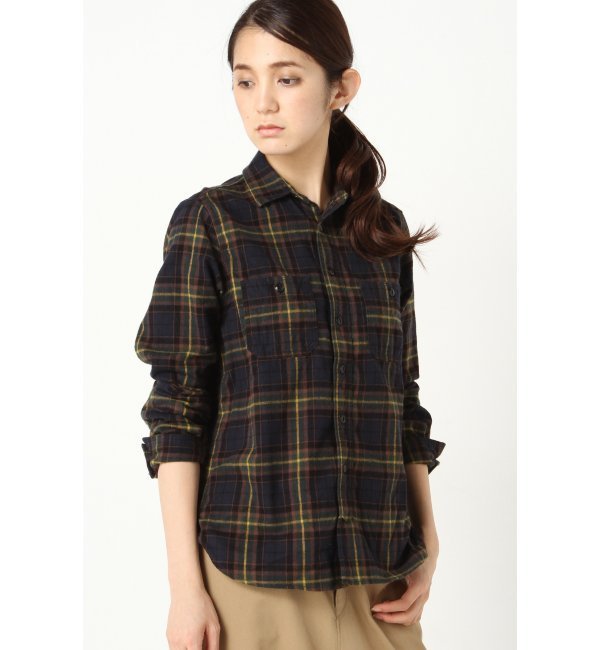 ネルチェックワークシャツ