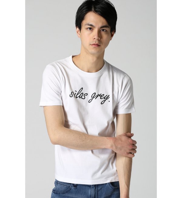 SILAS GREY / サイラスグレイ: PRINT T-SHIRT LOGO / Tシャツ