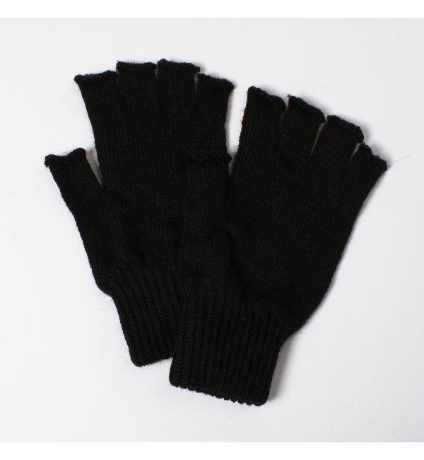 BLACK SHEEP / ブラックシープ: Fingerless MITT / ニットグローブ