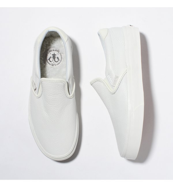 【VANS/バンズ】 Year of seep slipon：シープレザースリッポン