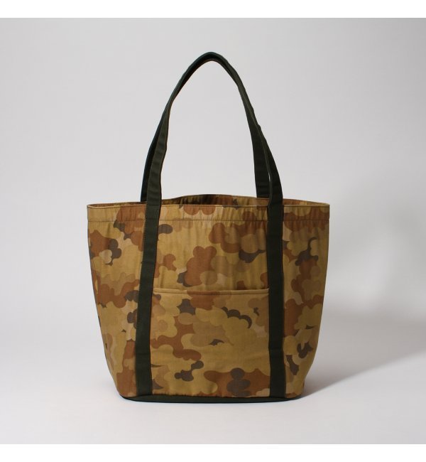 THE HILL-SIDE/ヒルサイド: TAN CLOUD CAMO H D TOTE