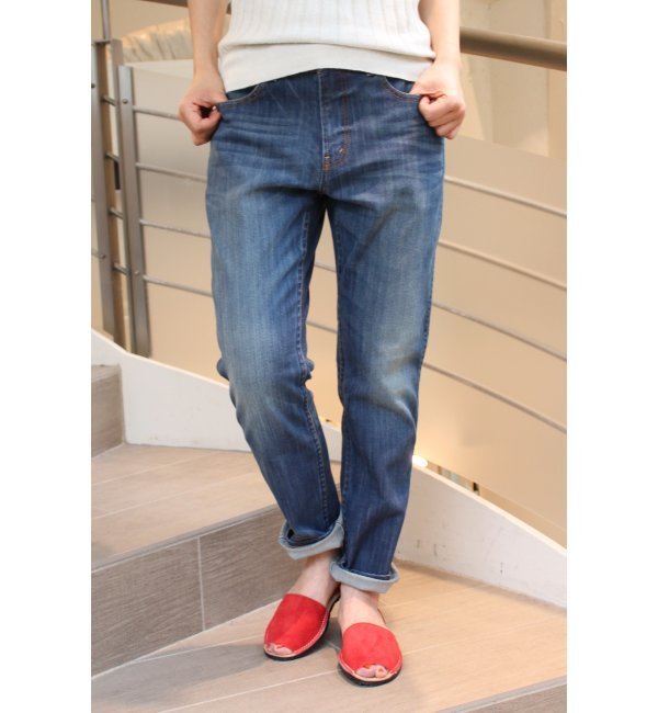 RE-ST/BLUE JEAN SLIM FIT：ストレッチブルージーンズスリムフィット