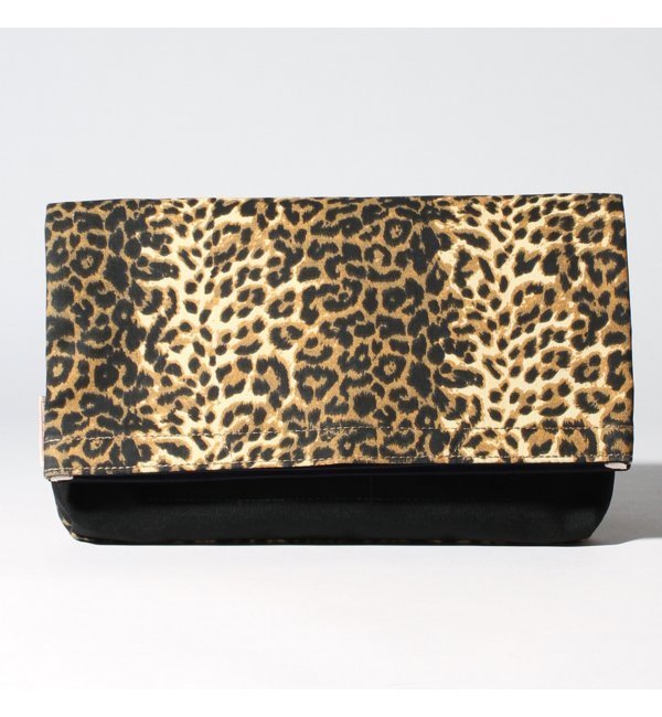 【BAGSINPROGRESS/バッグスインプログレス】LEOPARD×BK クラッチBAG