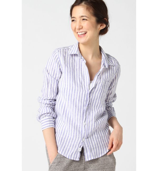 【Frank & Eileen/フランク＆アイリーン】 LIMITED PUSL ストライプシャツ