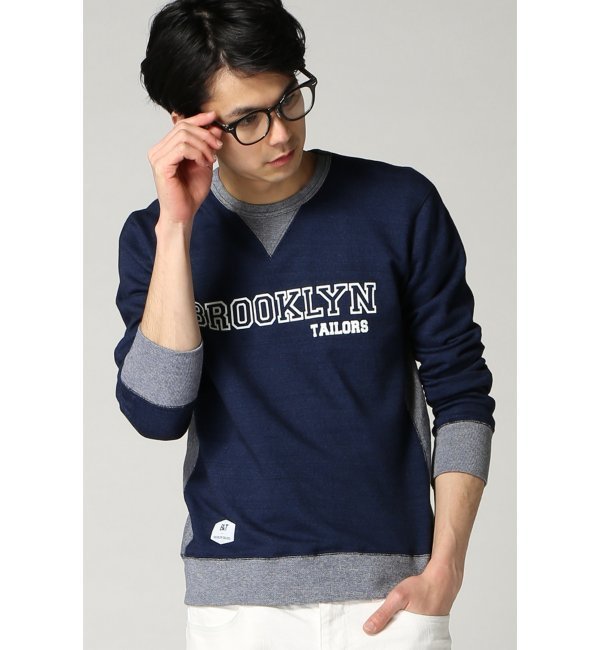 BKT by BROOKLYN TAILORS: Indigo Sweat Sh / スウェット