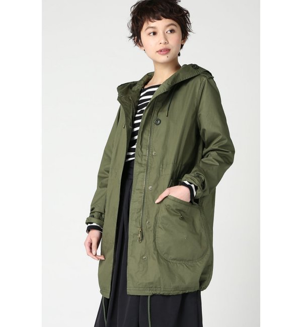 【WOOLRICH/ウールリッチ】 ミリタリーフードコート