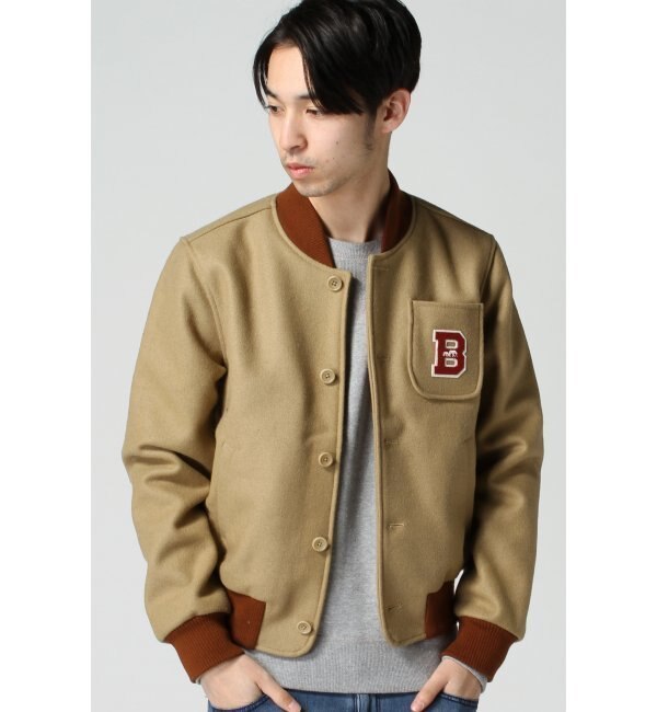 BROOKLYN CIRCUS Navy Ships Varsity/ブルックリンサーカス バーシティジャケット