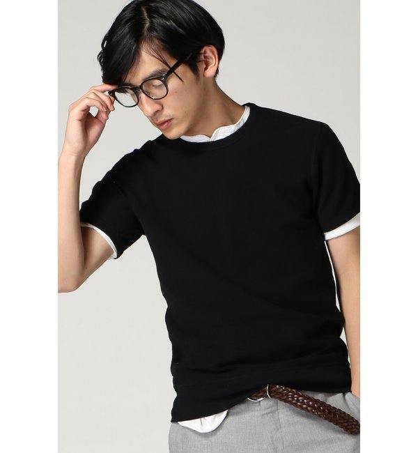 WINGS+HORNS / ウイングス+ホーンズ: Knit S/S Crewneck Ltweight T / スウェット