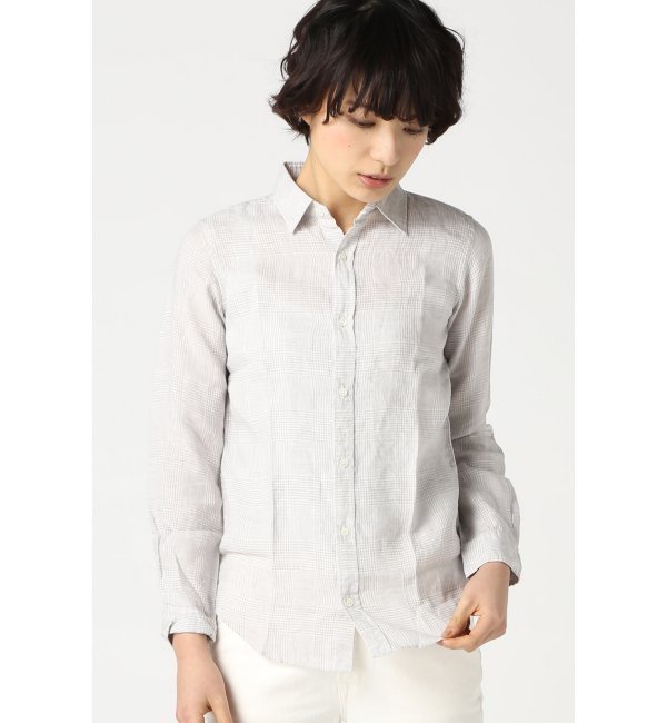 【ジャーナルスタンダード/JOURNAL STANDARD】 No.66 LINEN GREYレギュラーシャツ [送料無料]
