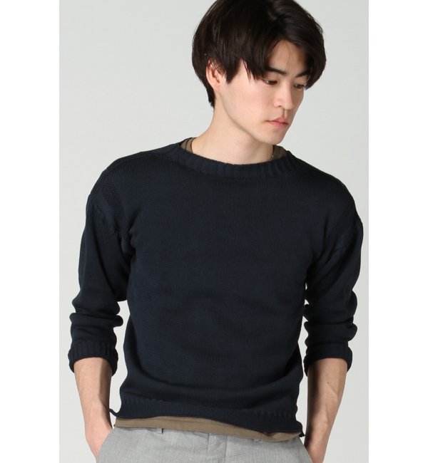 【ジャーナルスタンダード/JOURNAL STANDARD】 LE TRICOTEUR / ルトリコチュール: DE LA MER GUERNSEY SOLID / ニット [送料無料]