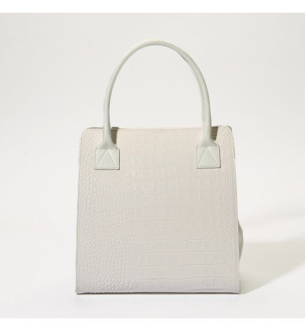 LIMPRONTA BOXガタ カタオシレザーBAG