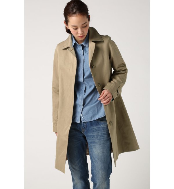 【MACKINTOSH/マッキントッシュ】LANTON:ゴム引きステンカラーコート