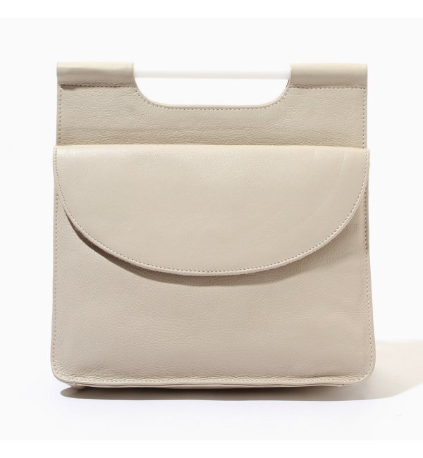 【Kate Sheridan/ケイトシェリダン】 レザーボックス型ショルダーバッグ