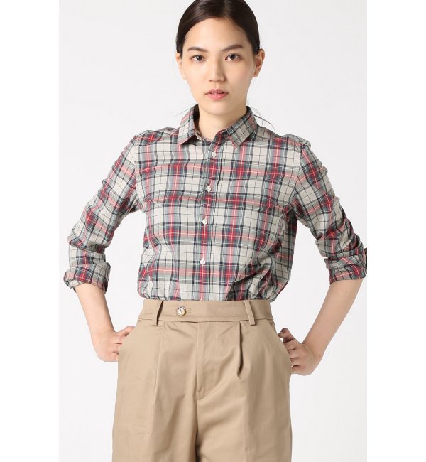【ジャーナルスタンダード/JOURNAL STANDARD】 70/ローン チェック オゾンブリーチシャツ [送料無料]