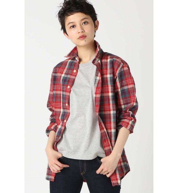 【ALEX MILL/アレックスミル】COVE SHIRT:チェックシャツ