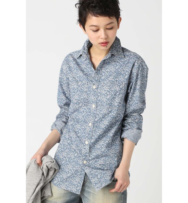 【ALEX MILL/アレックスミル】MESA SHIRT:小花柄シャツ