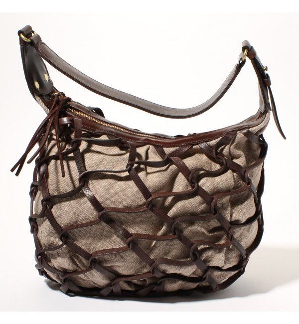 【Ampersand/アンパサンド】ネットメッシュショルダーバッグ