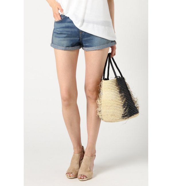 【rag&bone JEAN/ラグ&ボーン ジーン】Segrin Short:デニムショートパンツ
