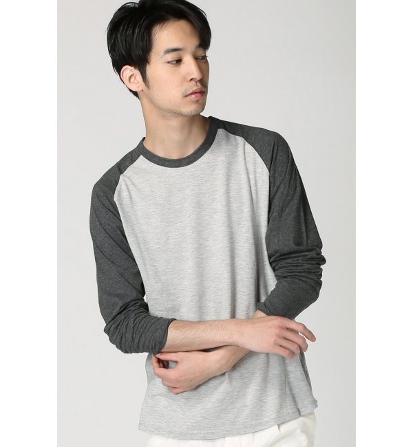 【ジャーナルスタンダード/JOURNAL STANDARD】 COLLECTIVE / コレクティブ: CONSTRACT RAGLAN CREW カットソー [送料無料]