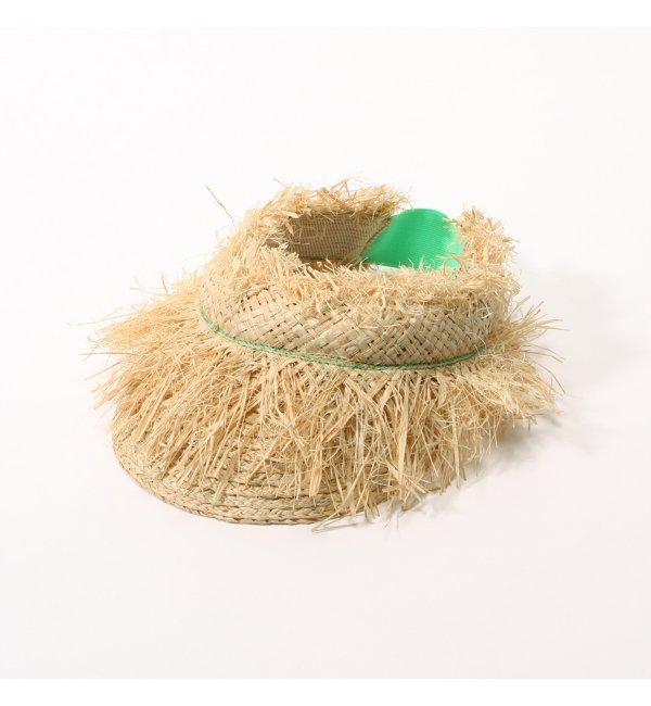 【ジャーナルスタンダード/JOURNAL STANDARD】 【LOLA HAT/ローラハット】 ラフィア サンバイザー [送料無料]